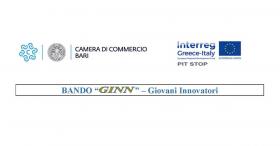 Bando GINN - Giovani Innovatori -- Progetto PIT STOP - INTERREG V-A Greece-Italy 2014-2020