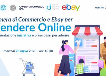 Ebay e Camera di Commercio di Bari per le imprese - PRESENTAZIONE DIRETTA LIVE 28 luglio ore 10.30