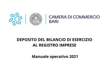 DEPOSITO DEL BILANCIO DI ESERCIZIO AL REGISTRO DELLE IMPRESE: MANUALE OPERATIVO 2021