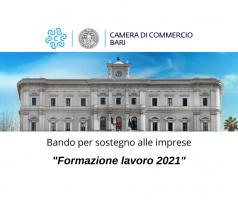 BANDO 'FORMAZIONE LAVORO 2021'