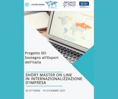 Progetto SEI - Short master in Internazionalizzazione d'Impresa
