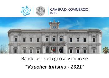 Bando Voucher Turismo – Anno 2021 - Riapertura termine di presentazione delle domande di contributo.