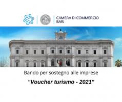 Bando Voucher Turismo – Anno 2021 - Riapertura termine di presentazione delle domande di contributo.
