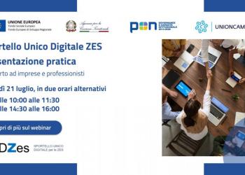 Zone Economiche Speciali (ZES) | Webinar per le imprese e professionisti del 21 luglio 2022 