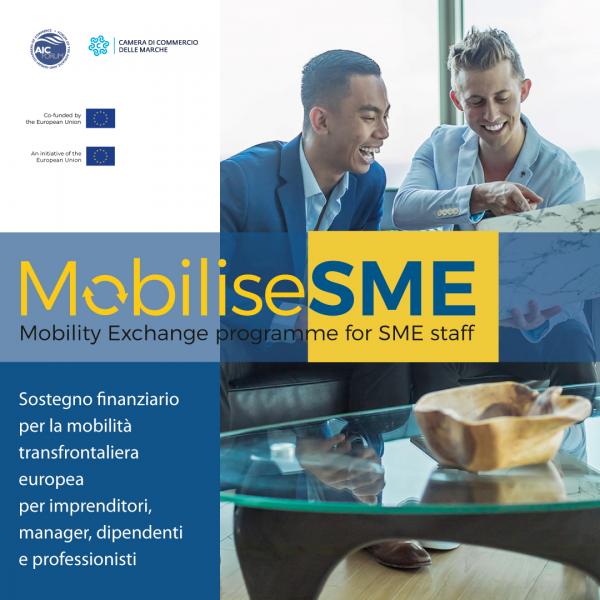 Forum delle Camere di Commercio dell’Adriatico e dello Ionio - MobiliseSME: un programma dell’Unione Europea cofinanziato dal Programma EaSI (EURES) e dedicato alla mobilità delle PMI in Europa