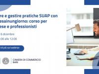 Inviare e gestire pratiche SUAP con Impresainungiorno: corso per imprese e professionisti