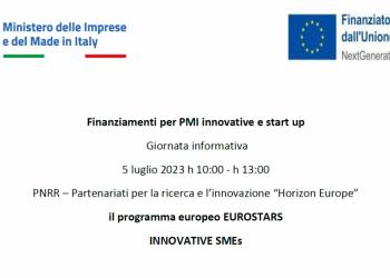 Finanziamenti per PMI innovative e start up - Giornata informativa