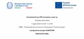 Finanziamenti per PMI innovative e start up - Giornata informativa