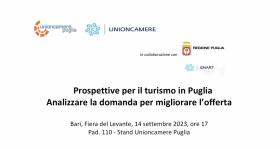 FdL - Prospettive per il turismo in Puglia: analizzare la domanda per migliorare l’offerta - domani alle 17